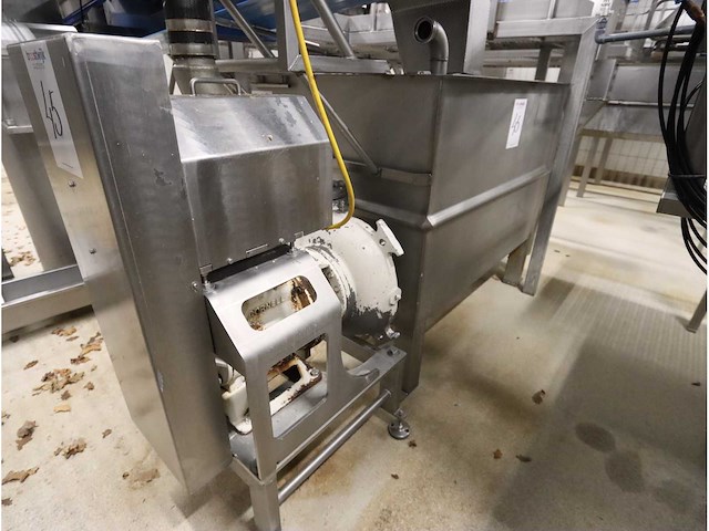 Rvs snij/sorteer lijn (3x) - afbeelding 3 van  5