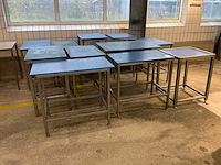 Rvs snijtafel (11x) - afbeelding 1 van  3