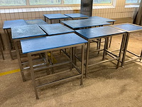 Rvs snijtafel (11x) - afbeelding 2 van  3