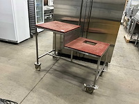 Rvs snijtafel - afbeelding 1 van  5