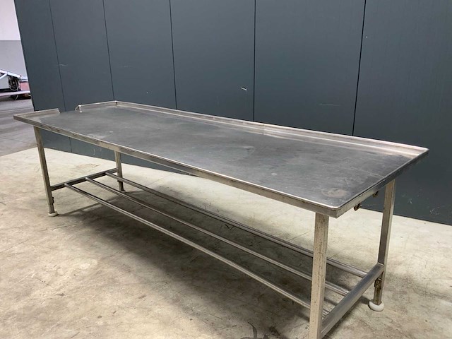 Rvs snijtafel - afbeelding 1 van  1