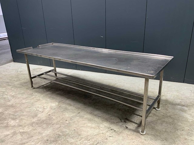 Rvs snijtafel - afbeelding 1 van  3