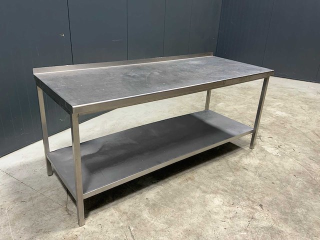 Rvs snijtafel - afbeelding 1 van  3