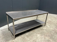 Rvs snijtafel - afbeelding 1 van  3