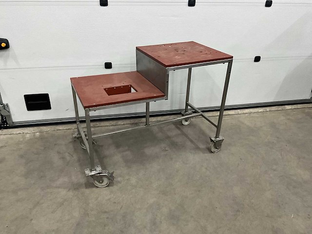 Rvs snijtafel - afbeelding 1 van  1
