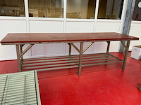 Rvs snijtafel - afbeelding 1 van  5
