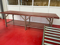 Rvs snijtafel - afbeelding 2 van  5