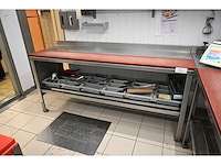 Rvs snijwerktafel - afbeelding 1 van  1
