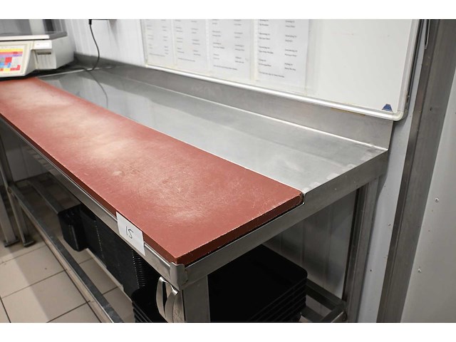 Rvs snijwerktafel - afbeelding 3 van  5