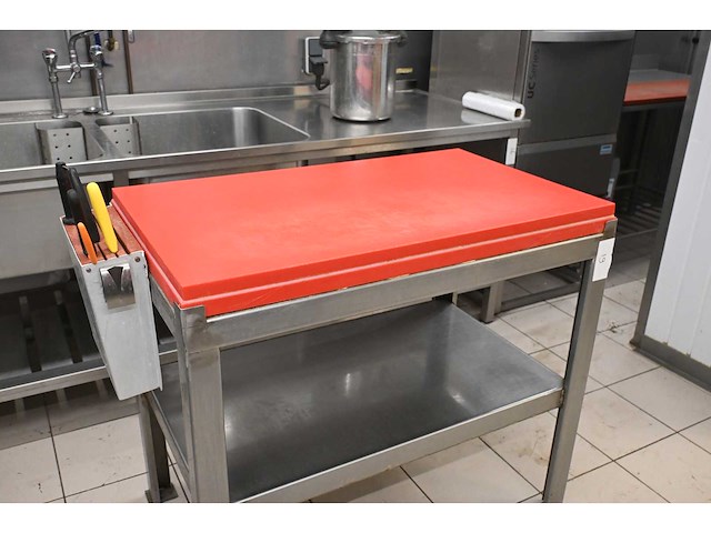 Rvs snijwerktafel - afbeelding 3 van  5