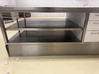 Rvs spoel- en werktafel eiland - afbeelding 5 van  8