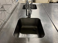 Rvs spoel- en werktafel eiland - afbeelding 9 van  9