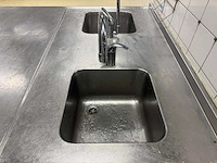 Rvs spoel- en werktafel eiland - afbeelding 4 van  7