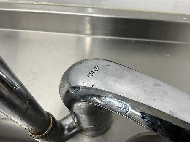 Rvs spoel- en werktafel - afbeelding 3 van  13