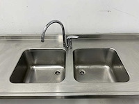 Rvs spoel- en werktafel - afbeelding 13 van  13