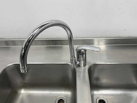 Rvs spoel- en werktafel - afbeelding 6 van  10