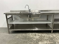 Rvs spoel- en werktafel - afbeelding 7 van  10
