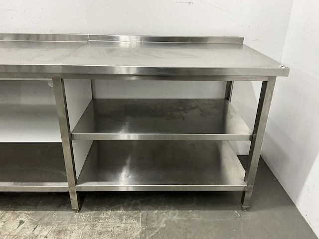 Rvs spoel- en werktafel - afbeelding 9 van  10