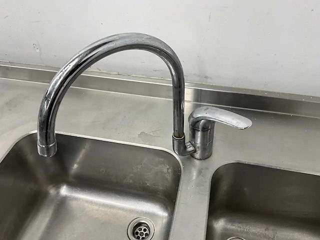 Rvs spoel- en werktafel - afbeelding 1 van  7