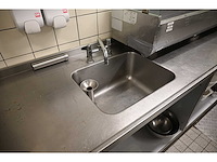 Rvs spoel werkbank - afbeelding 4 van  5
