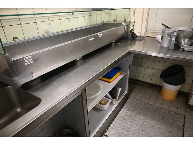 Rvs spoel werkbank - afbeelding 5 van  5