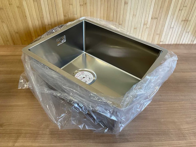 Rvs spoelbak 37x44cm - afbeelding 1 van  7