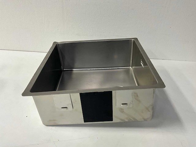 Rvs spoelbak 44x44x16,6 cm - afbeelding 5 van  5