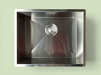 Rvs spoelbak vlak of onderbouw - afbeelding 1 van  5