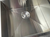 Rvs spoelbak vlak of onderbouw - afbeelding 2 van  5