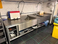 Rvs spoelltafel