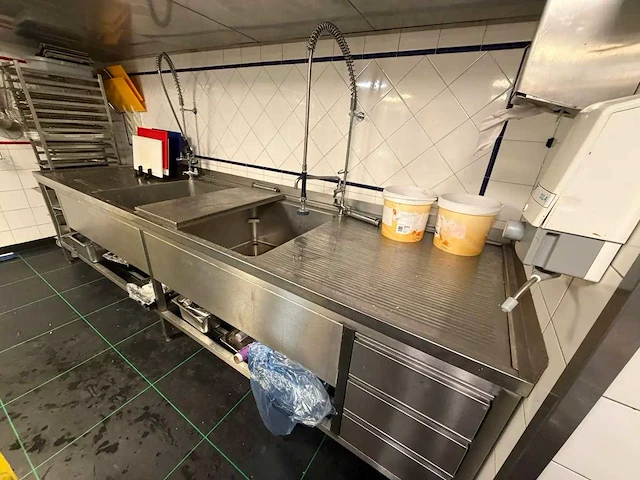 Rvs spoelltafel - afbeelding 3 van  10