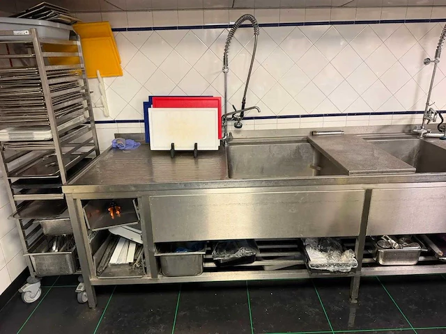 Rvs spoelltafel - afbeelding 4 van  10