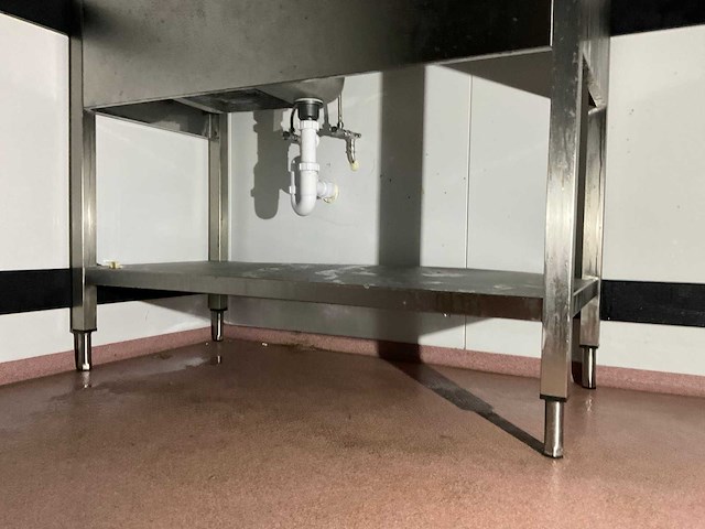 Rvs spoeltafel 500x400x250 mm - afbeelding 5 van  5