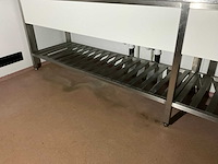 Rvs spoeltafel 500x500x250 mm - afbeelding 6 van  8