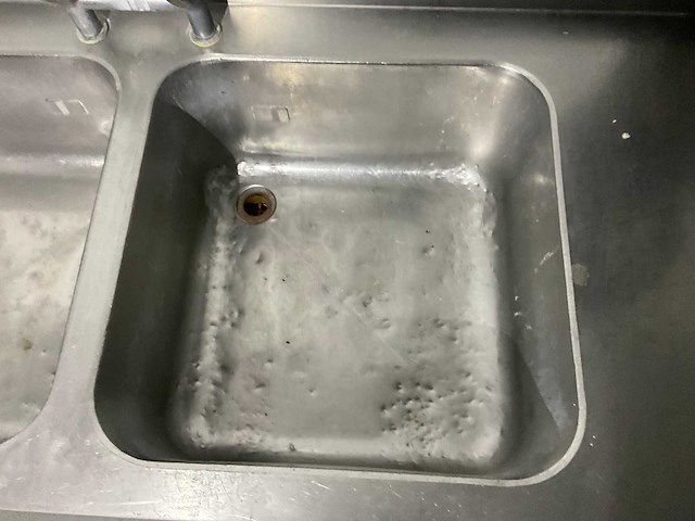 Rvs spoeltafel 500x500x250 mm - afbeelding 7 van  8