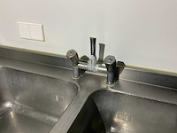 Rvs spoeltafel 500x500x250 mm - afbeelding 8 van  8