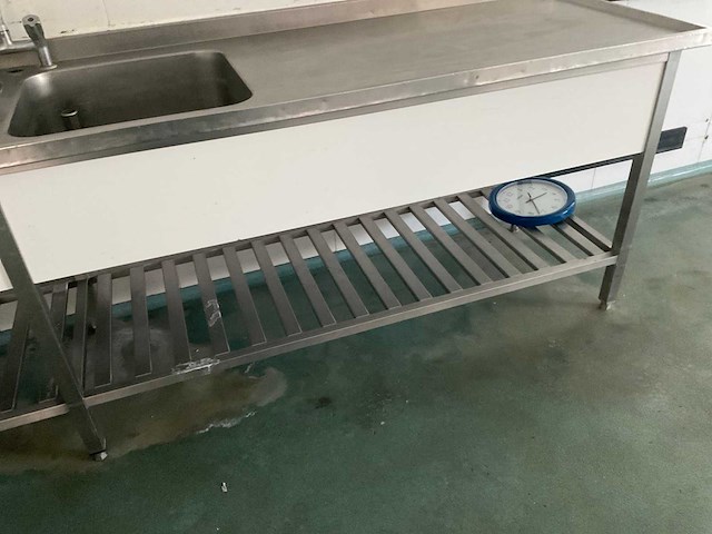 Rvs spoeltafel 500x500x250 mm - afbeelding 3 van  6