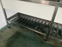 Rvs spoeltafel 500x500x250 mm - afbeelding 4 van  6