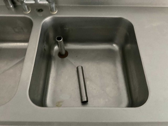 Rvs spoeltafel 500x500x250 mm - afbeelding 5 van  6