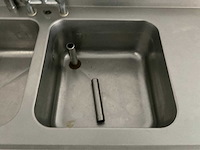 Rvs spoeltafel 500x500x250 mm - afbeelding 5 van  6