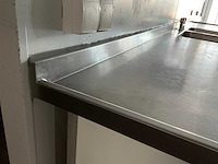 Rvs spoeltafel 500x500x250 mm - afbeelding 9 van  9