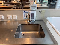 Rvs spoeltafel met close-in boiler - afbeelding 3 van  9