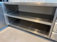 Rvs spoeltafel met close-in boiler - afbeelding 7 van  9