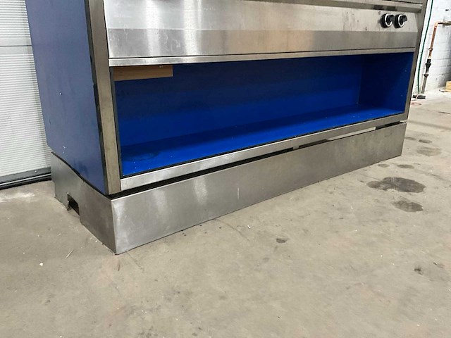 Rvs spoeltafel met elektrische kookplaat - afbeelding 11 van  11