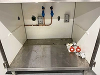 Rvs spoeltafel met qooker - afbeelding 2 van  10