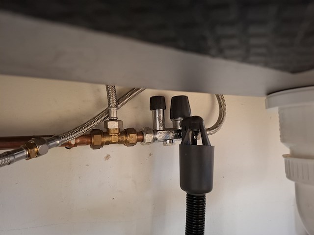 Rvs spoeltafel met - afbeelding 3 van  11