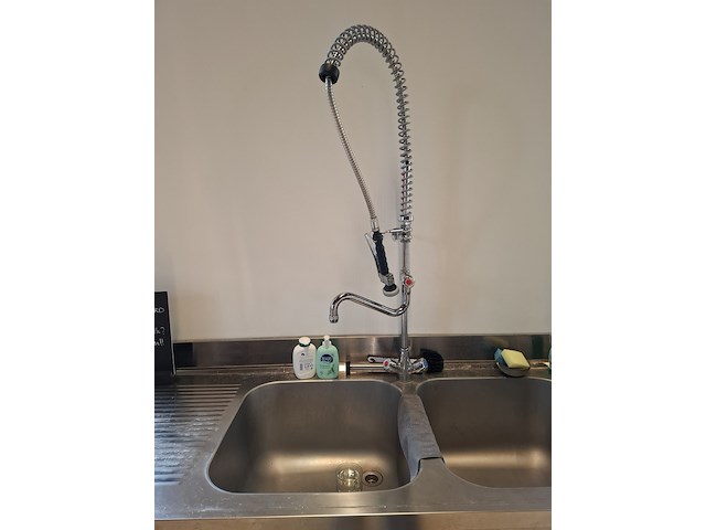 Rvs spoeltafel met - afbeelding 7 van  11