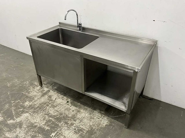 Rvs spoeltafel - afbeelding 1 van  9