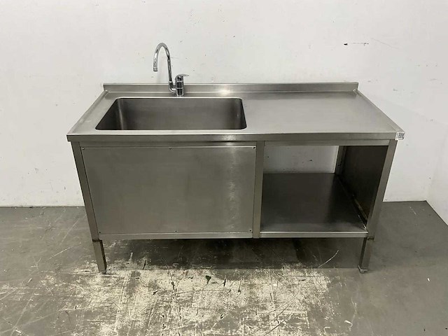 Rvs spoeltafel - afbeelding 2 van  9