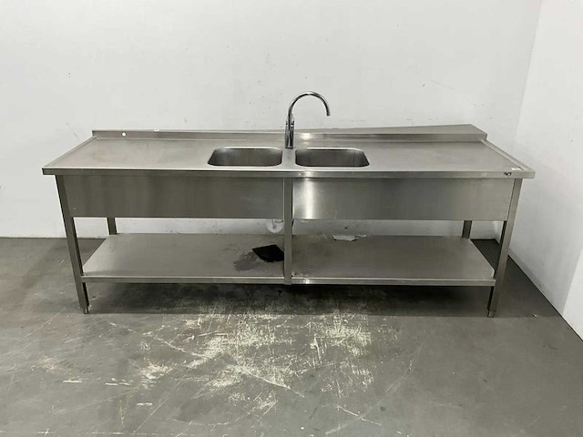 Rvs spoeltafel - afbeelding 2 van  7